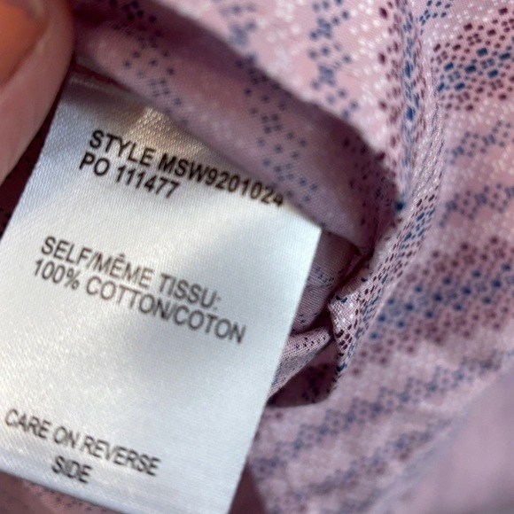 Cinch Pink Button Down Shirt - Picture 4 of 4